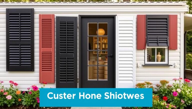 mobile home shutters